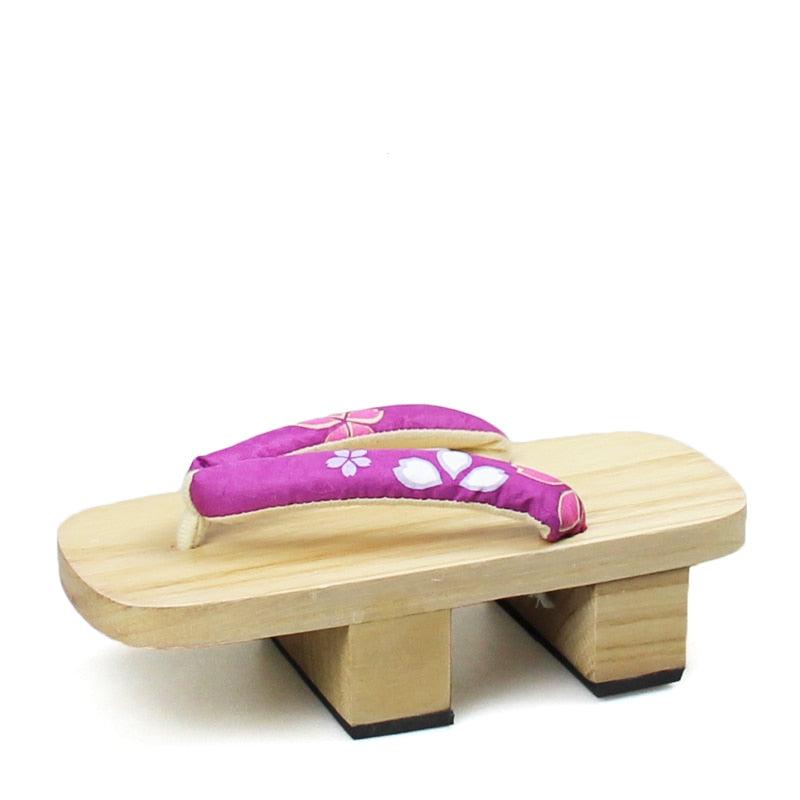 Japanese Wooden Clogs Pairs | One Piece Inspired Cosplay Costume Unisex Accessories