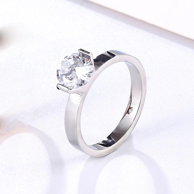 Crystal Wedding Rings | Elevate Your Style with Top-Quality Titanium Steel Jewelry