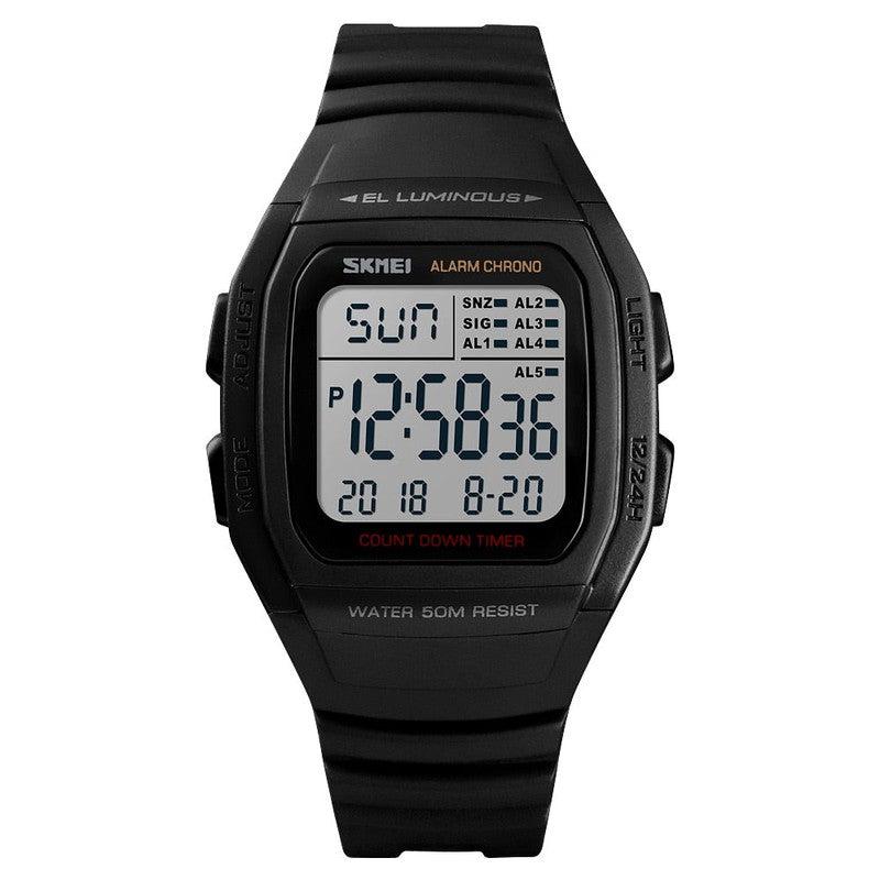 SKMEI Fashion Men's Waterproof Sports Digital LED Watch | Your Ultimate Companion!