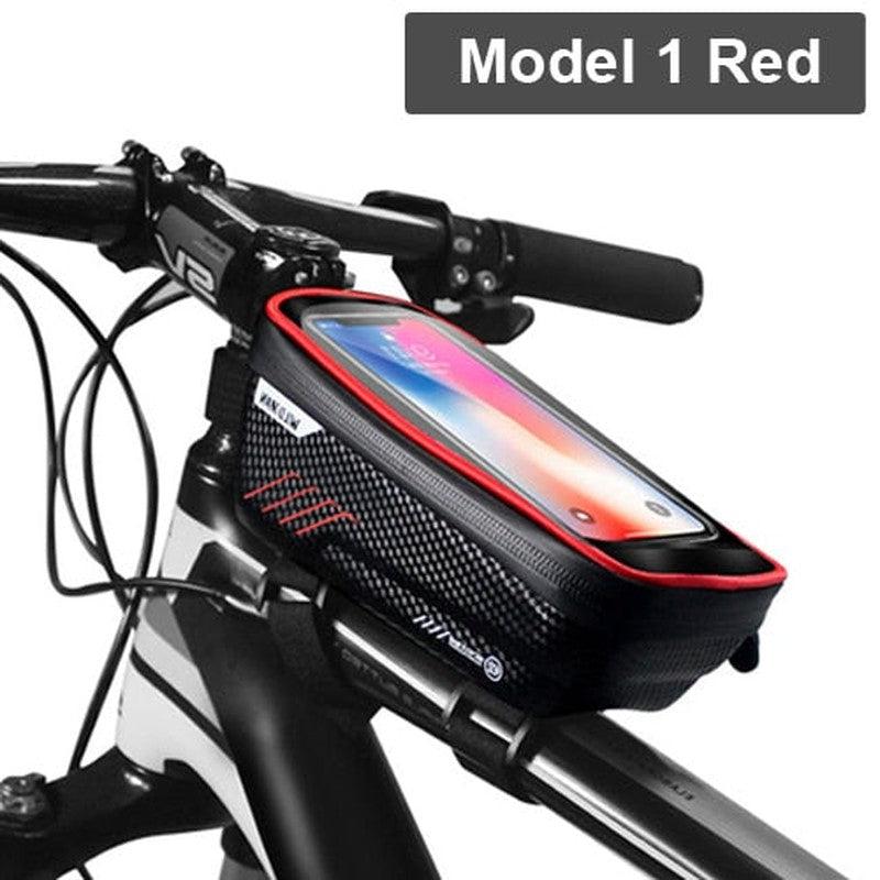 Waterproof Bicycle Bag | Frame Front Phone Case Cycling Touchscreen Bag | Bike Accessories