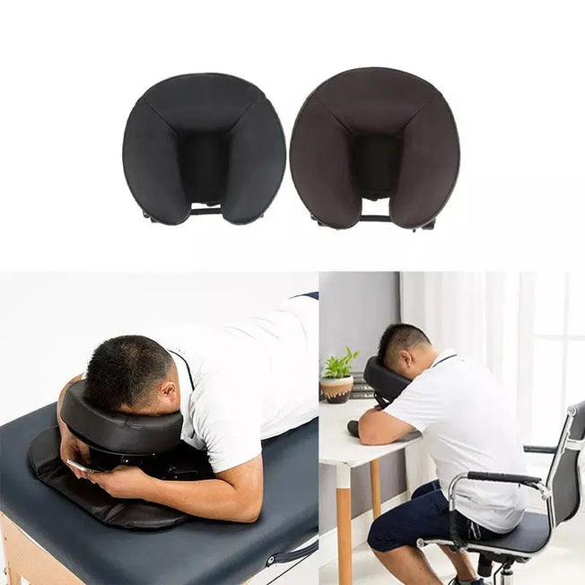 Relaxation Zone Essential: Foam SPA U-Shape Massage Table Pillow for Ultimate Comfort