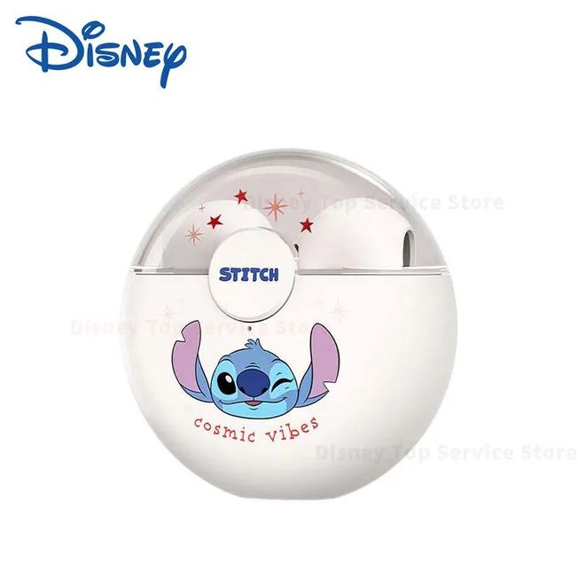 Wireless Bliss with Disney Magic: Immerse yourself in the enchanting tunes of the New Disney Stitch Angel HiFi Surround Sound Headset