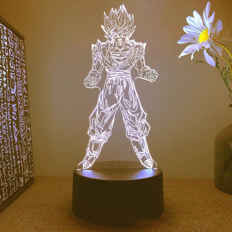 Dragon Ball Table Lamp | Light Your Space with DBZ Characters Figure 3D LED Night Light