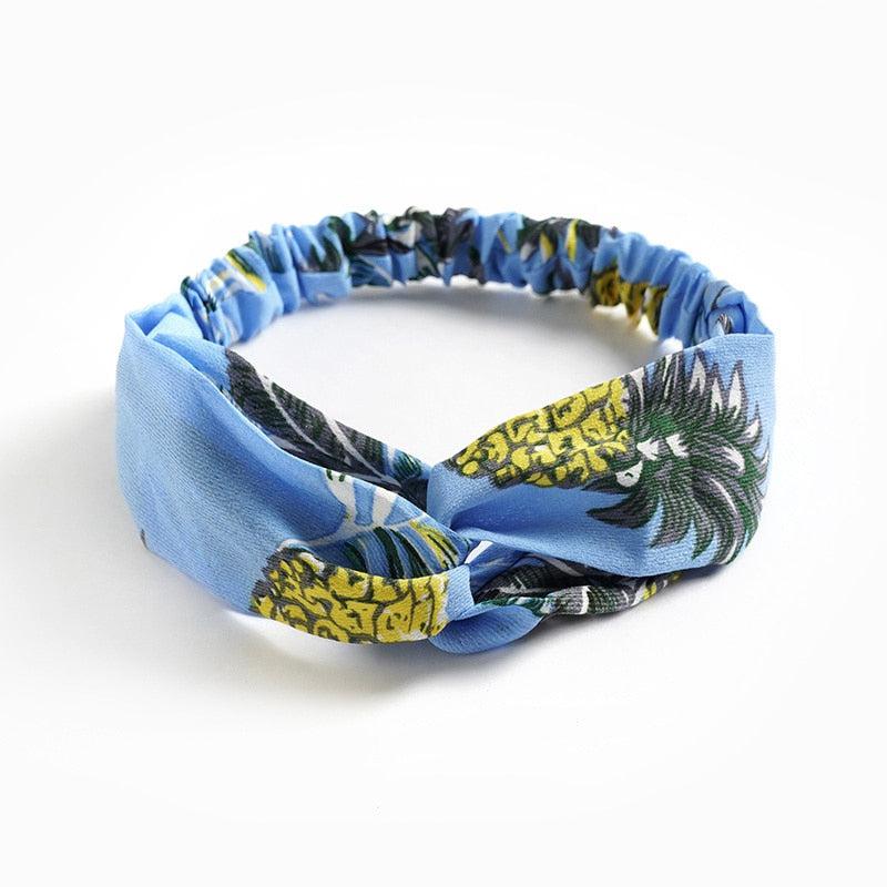 Fashion Print Knot Headbands | Stylish Hair Accessories for Women | Adaptations for All Seasons