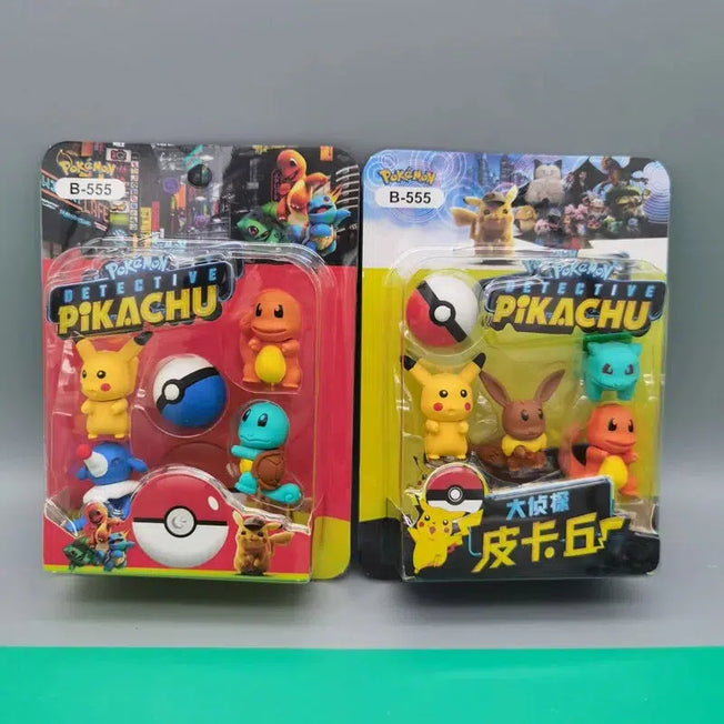 Pokemon Series 3D Erasers: Get creative with these adorable Pokemon-themed erasers! Perfect for correcting mistakes or adding a fun touch to your stationery collection