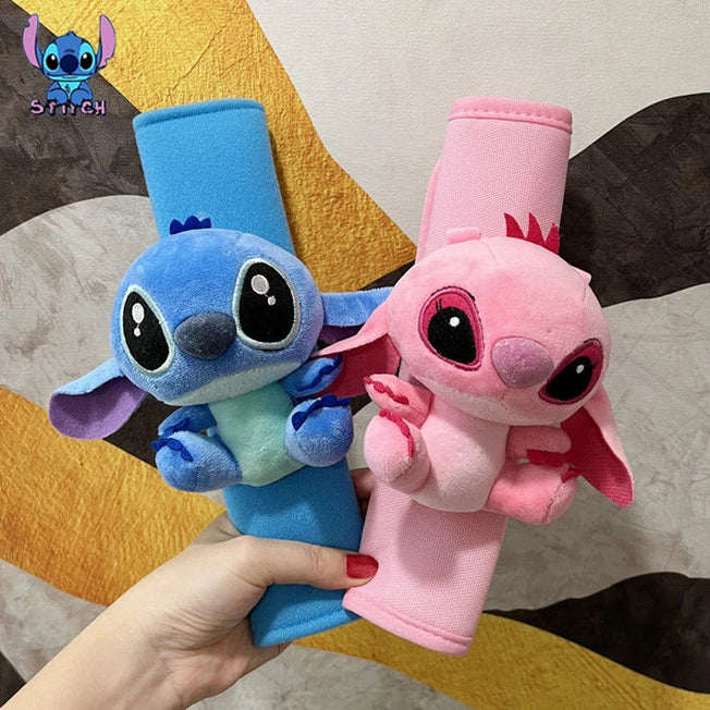 Cute Stitch Seat Belt Shoulder Pads: Add a touch of Kawaii charm to your car with the adorable Stitch Seat Belt Shoulder Pads.