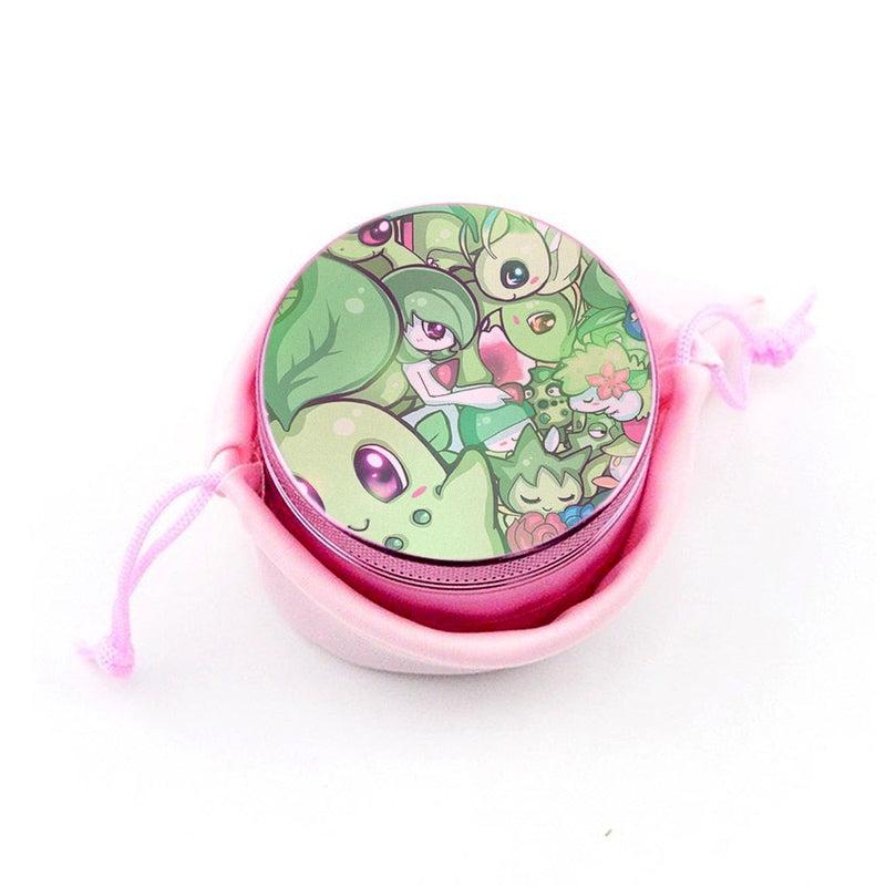 Cute Pokemon Designs Grinder | Aluminum Alloy Spice Crusher | Delightful Girls' Herb Grinding Device