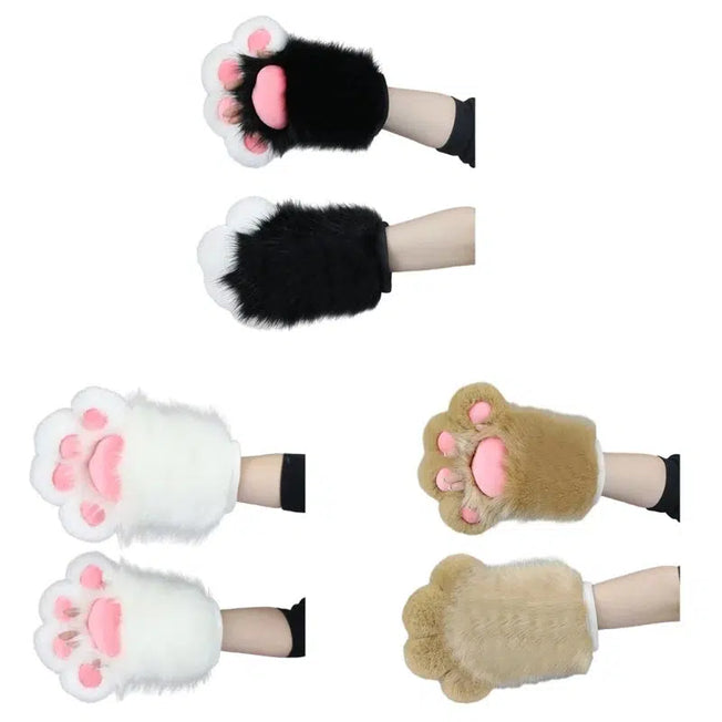 Furry Paw Perfection: Elevate your cosplay with the Large Furry Paw Cosplay Toe Beans, perfect for anime, Halloween, and role-playing adventures. Handmade for authenticity.