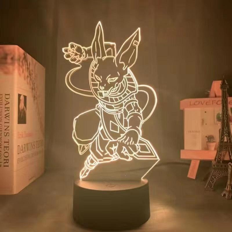 Dragon Ball Table Lamp | Light Your Space with DBZ Characters Figure 3D LED Night Light