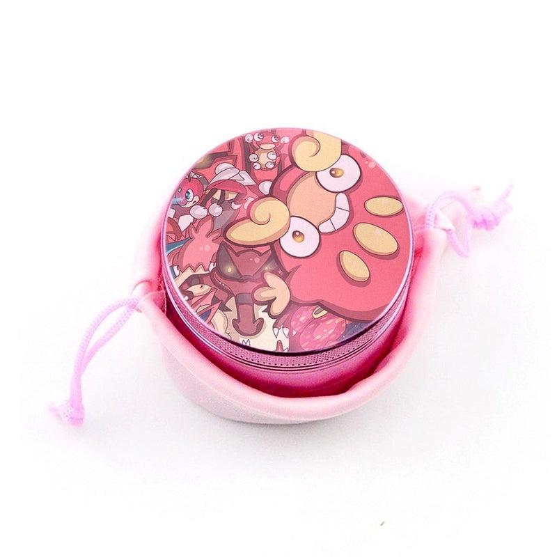 Cute Pokemon Designs Grinder | Aluminum Alloy Spice Crusher | Delightful Girls' Herb Grinding Device