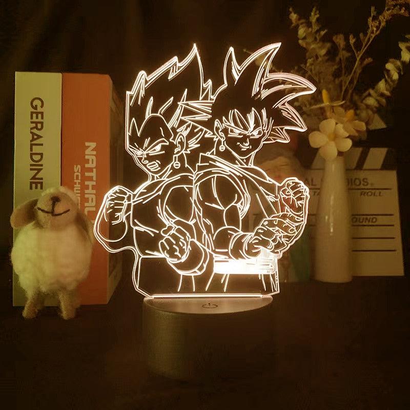 Dragon Ball Table Lamp | Light Your Space with DBZ Characters Figure 3D LED Night Light