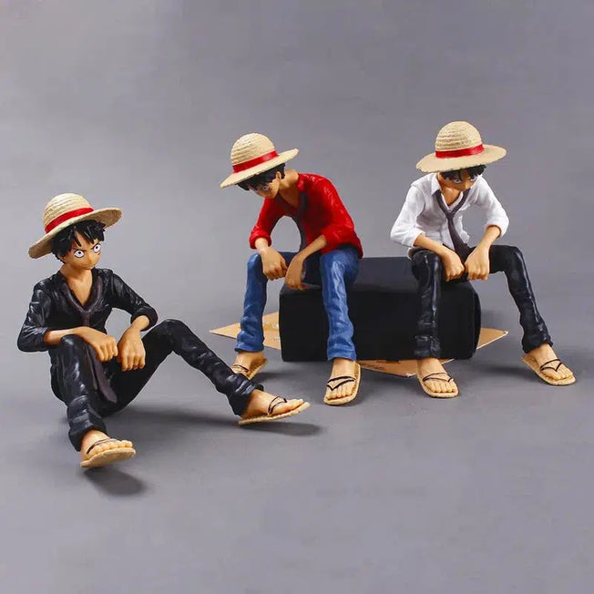 Discover the 12CM Anime One Piece Monkey D. Luffy Action Figure PVC Model Toy Doll, ideal for cake decoration, car adornment, and as a collectible gift for kids