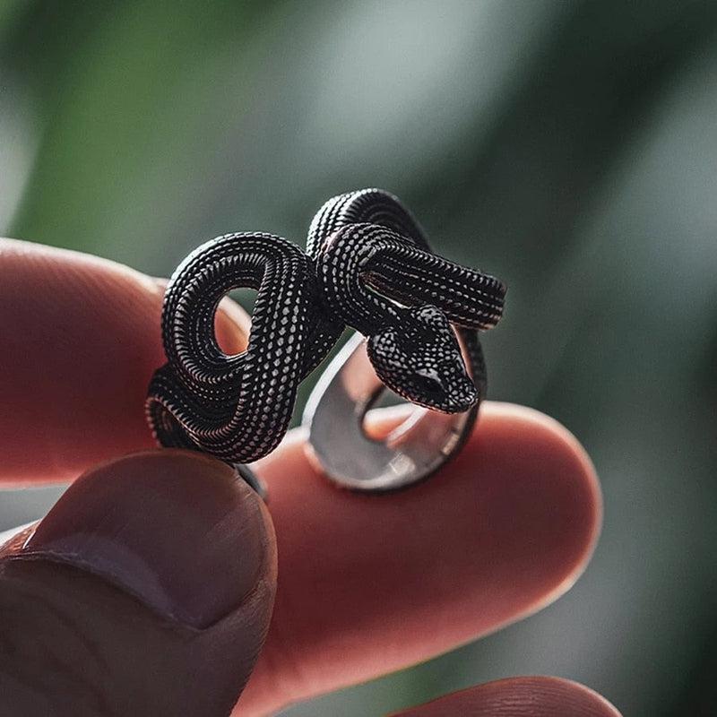 Serpent Flex-Fit Finger Ring | Couple Rings Jewelry