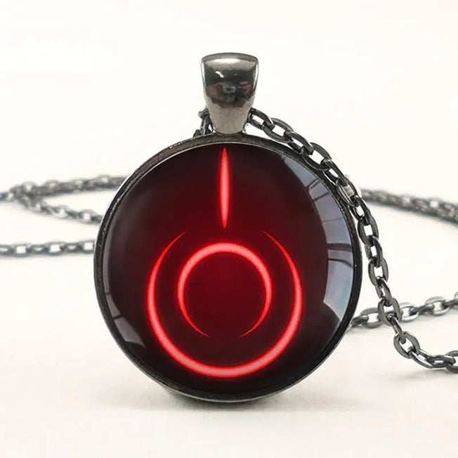 Fate/Stay Night Anime Pendant Necklace: Showcase your love for the game with this Saber, Archer, Assassin, and Rider logo pendant. A perfect cosplay or gift item from Fate/Zero series