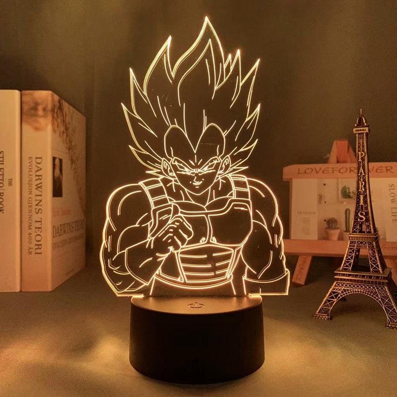 Dragon Ball Table Lamp | Light Your Space with DBZ Characters Figure 3D LED Night Light