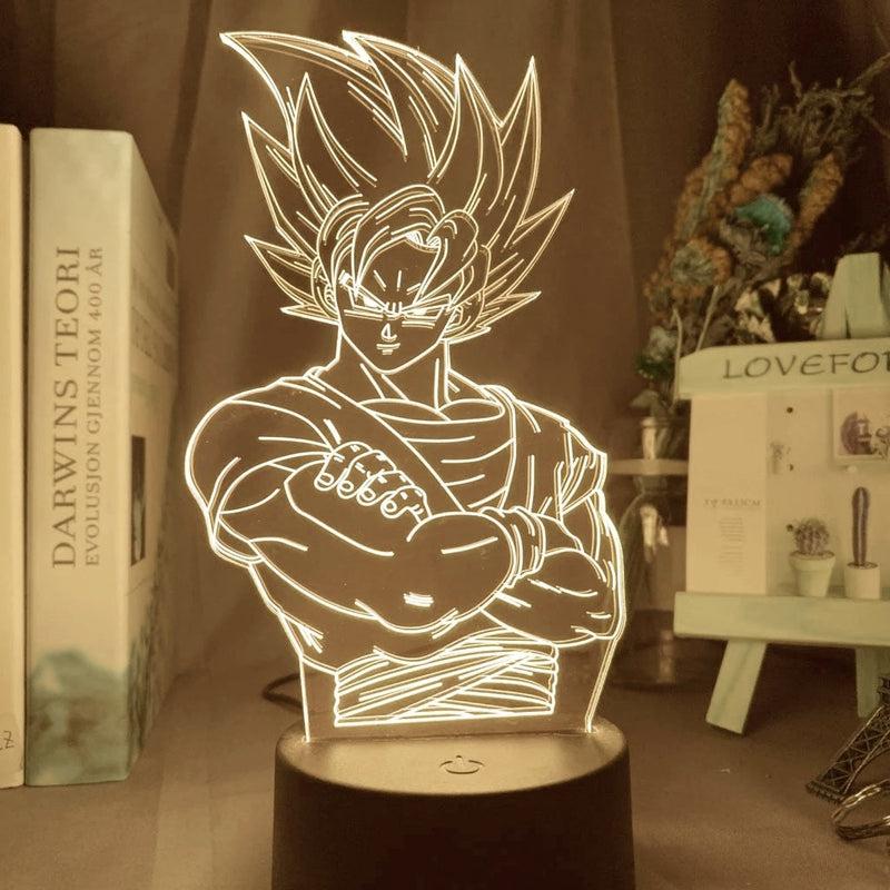 Dragon Ball Table Lamp | Light Your Space with DBZ Characters Figure 3D LED Night Light