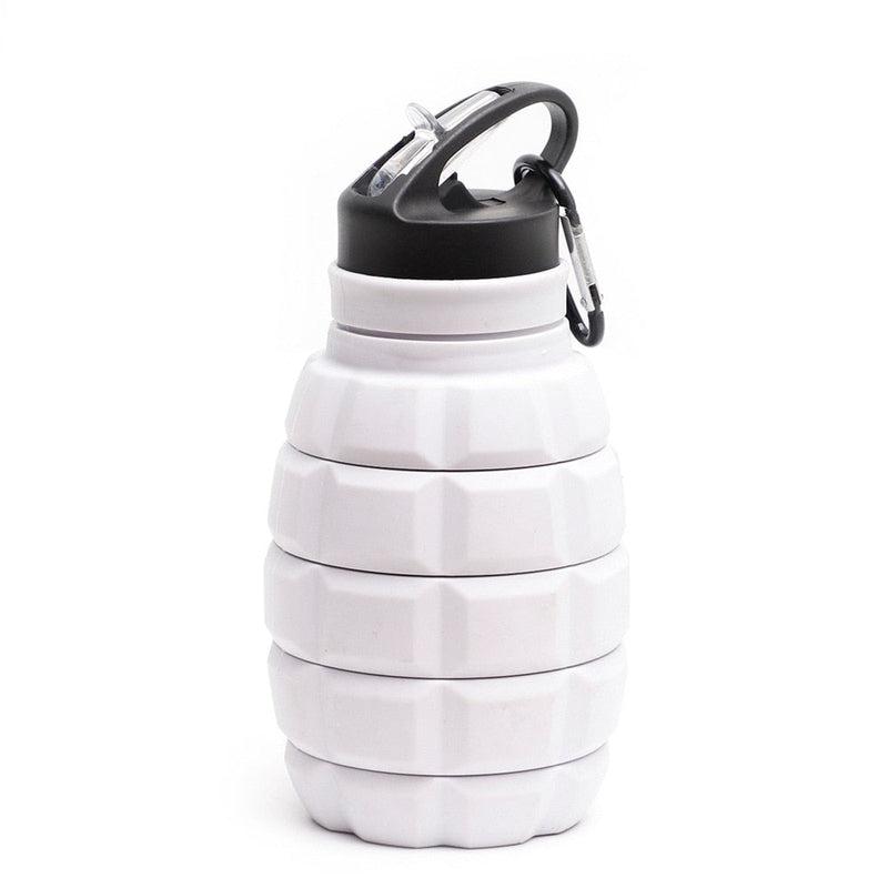 Collapsible Grenade Hydration Bottle | BPA-Free Silicone Bike & Hike Water Container