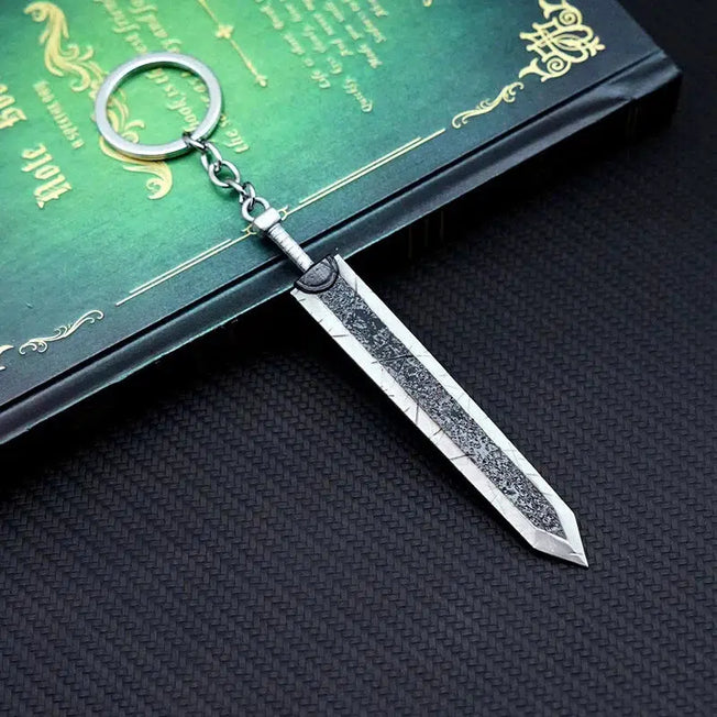 Anime Cartoon Keychain: Carry Guts Dragonslayer with you everywhere with this stylish keychain. Perfect for both men and women, it adds a touch of anime flair to your accessories