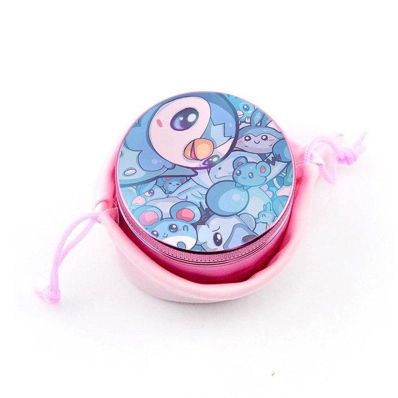 Cute Pokemon Designs Grinder | Aluminum Alloy Spice Crusher | Delightful Girls' Herb Grinding Device