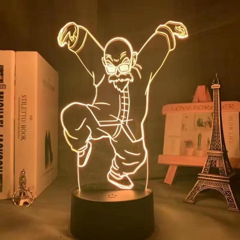 Dragon Ball Table Lamp | Light Your Space with DBZ Characters Figure 3D LED Night Light