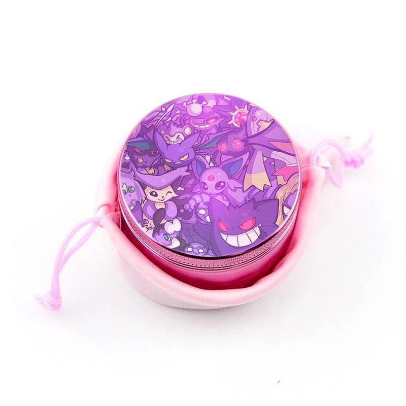 Cute Pokemon Designs Grinder | Aluminum Alloy Spice Crusher | Delightful Girls' Herb Grinding Device