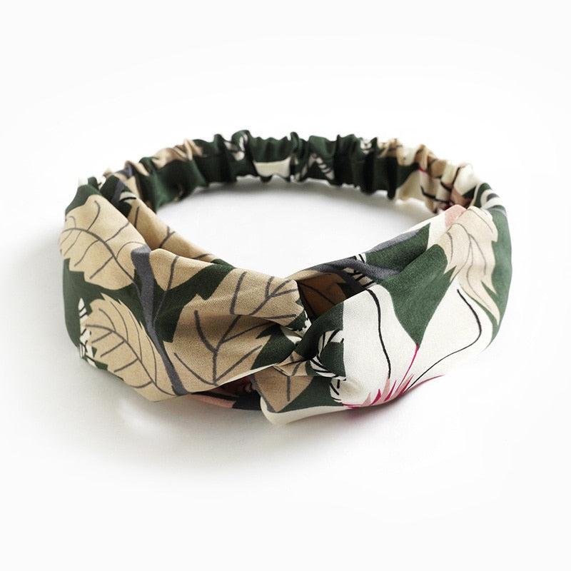 Fashion Print Knot Headbands | Stylish Hair Accessories for Women | Adaptations for All Seasons