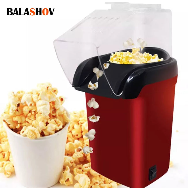 Household Electric Popcorn Maker: Fully Automatic, Healthy Snack Idea for Kids, Movie Nights