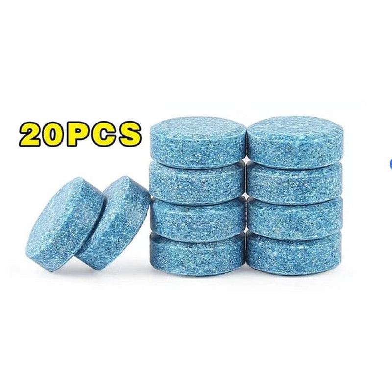 Effervescent Wiper Cleaner Tablets | Multiple Pack Choices | Car Windscreen, Glass & Toilet Cleaning - Convenient Car Accessories