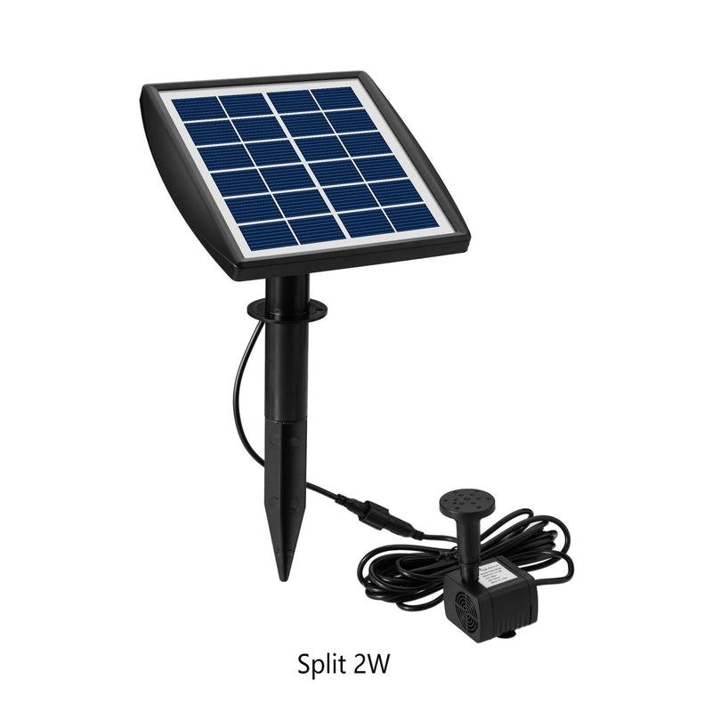 Solar Powered Water Fountain with Pump & Spray Heads | Garden Water Sprinkler for Pool, Pond and Outdoor Decor