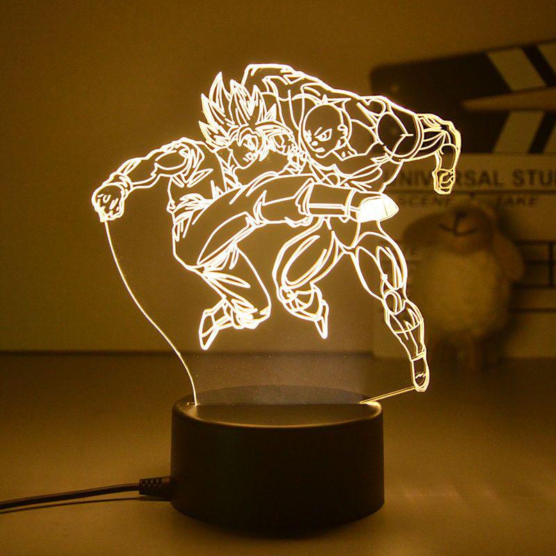 Dragon Ball Table Lamp | Light Your Space with DBZ Characters Figure 3D LED Night Light