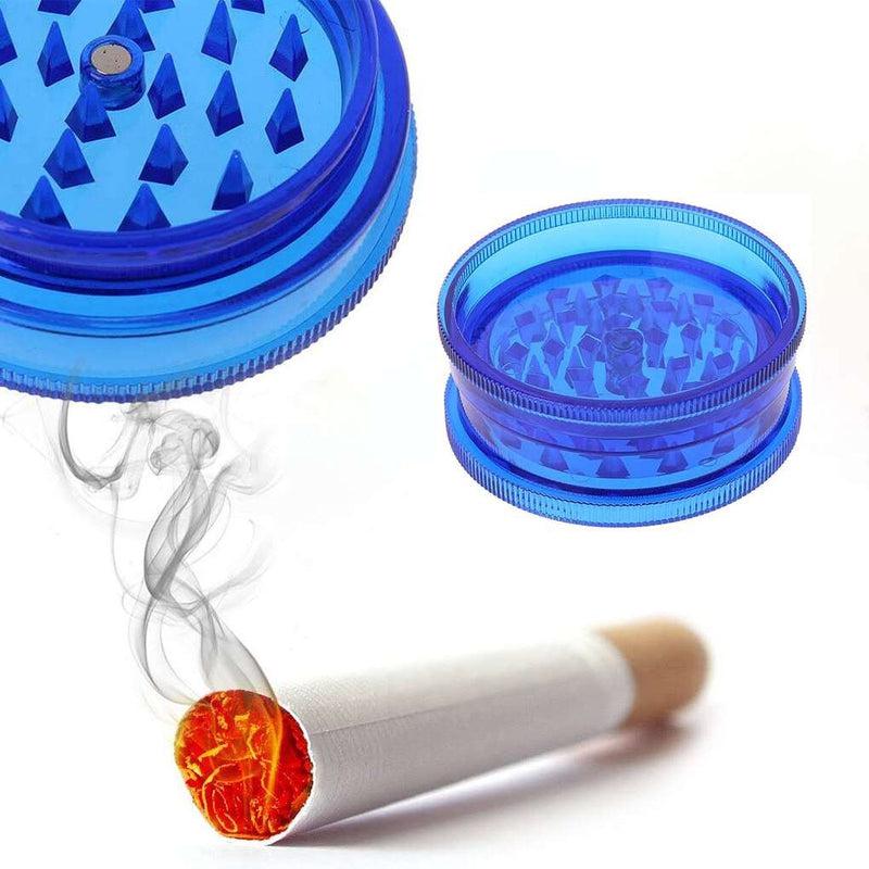 Ultimate 2-Layer Manual Weed Grinder | Unleash Flavorful Herbs, Spices & Tobacco | Random Color!