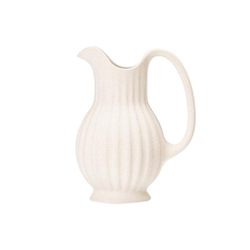 Renaissance Style Vintage White Vase | Garden Watering Ceramic Kettle | Indoors and Outdoors Home Decor Ornaments