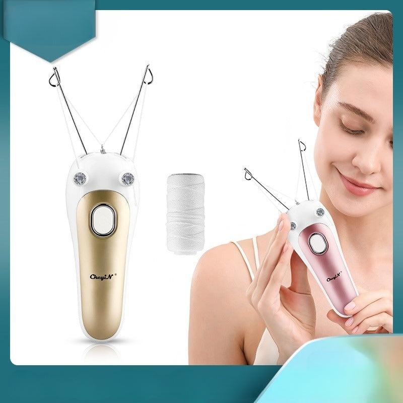 CkeyiN Rechargeable Facial Hair Remover for Women - Effortless Hair Removal for Face and Body