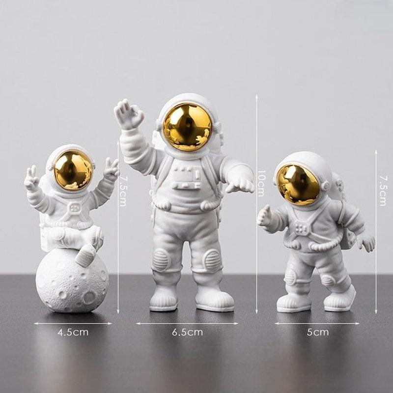 Explore the Universe | Astronauts Action Figures for Home & Office Decor | Unique Gift