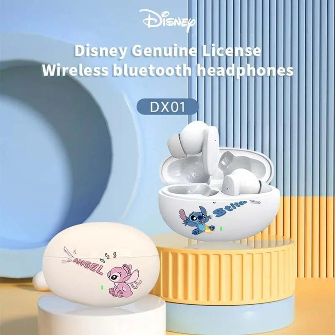 Musical Bliss with Stitch Angel: Elevate your auditory experience with the Disney Bluetooth Headphones Stitch Angel.