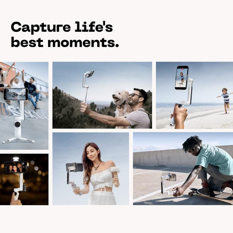 Insta360 Flow - AI-Powered Smartphone Stabilizer, 3-Axis Handheld Gimbal, Selfie Stick, and Tripod Combo