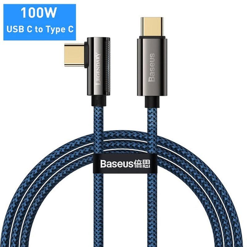 Baseus PD 100W/66W USB-C Cable - High-Speed Charging and Data Cable for Xiaomi, Samsung, Huawei, and Tablets