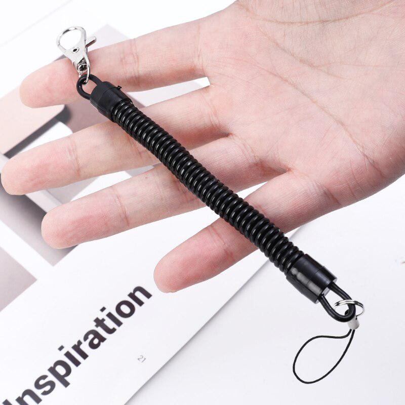 Telescopic Spring Anti-theft Lanyard - Secure Wrist Lanyard with Gasket | Enhance Phone Safety & Accessibility | Perfect for Mobile Phone Accessories or More