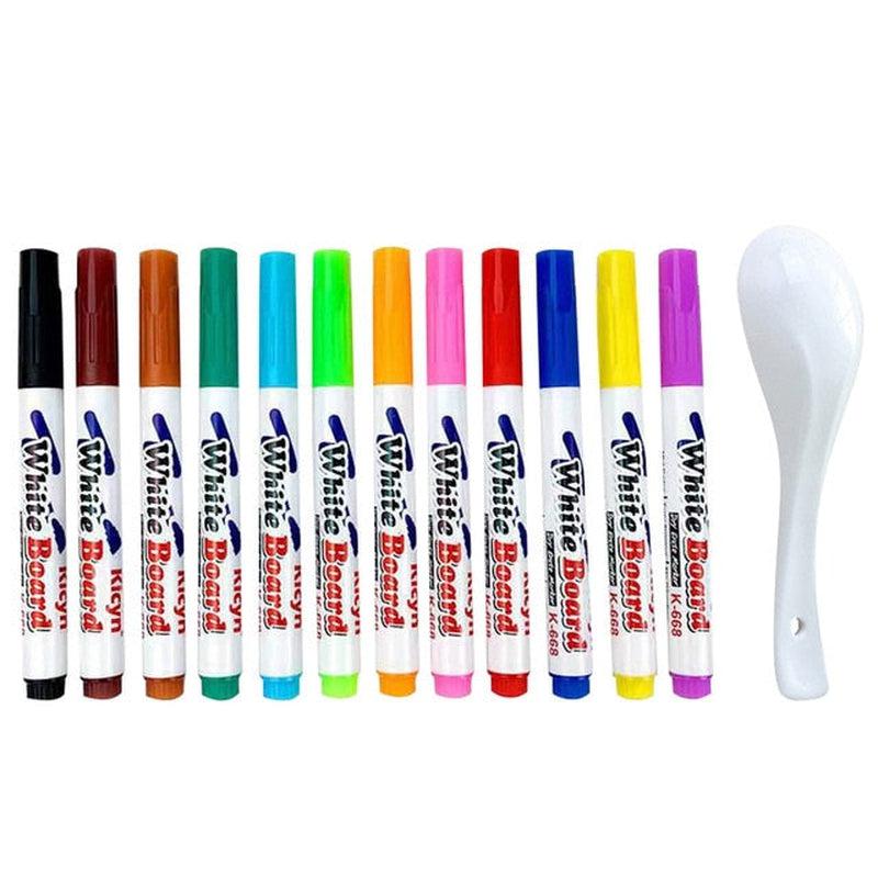 Magical Water Painting Pen | Colorful Markers for Doodle & Water Painting Montessori Toys