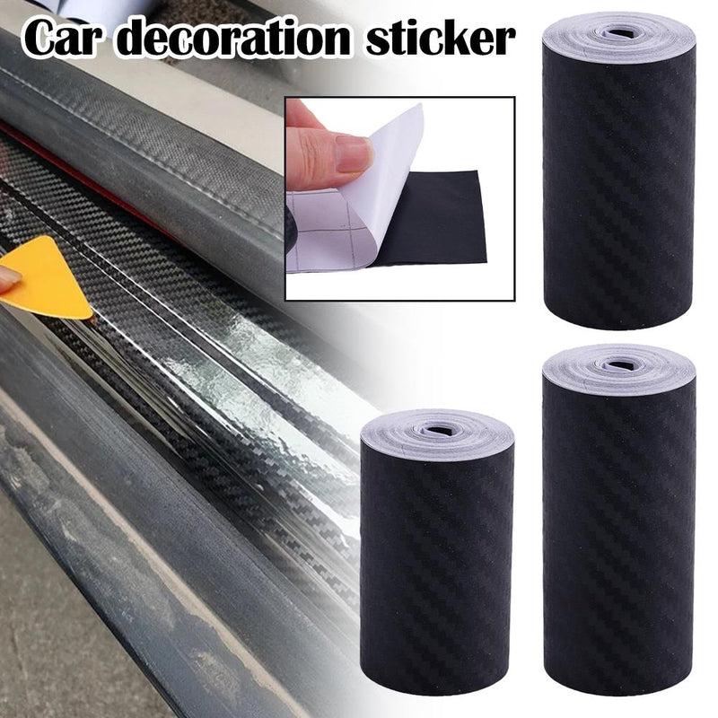 Nano Carbon Fiber Car Sticker DIY Paste Protector | Anti-Scratch Tape | Waterproof Protection Vinyl Film | Suitable for All Body Parts