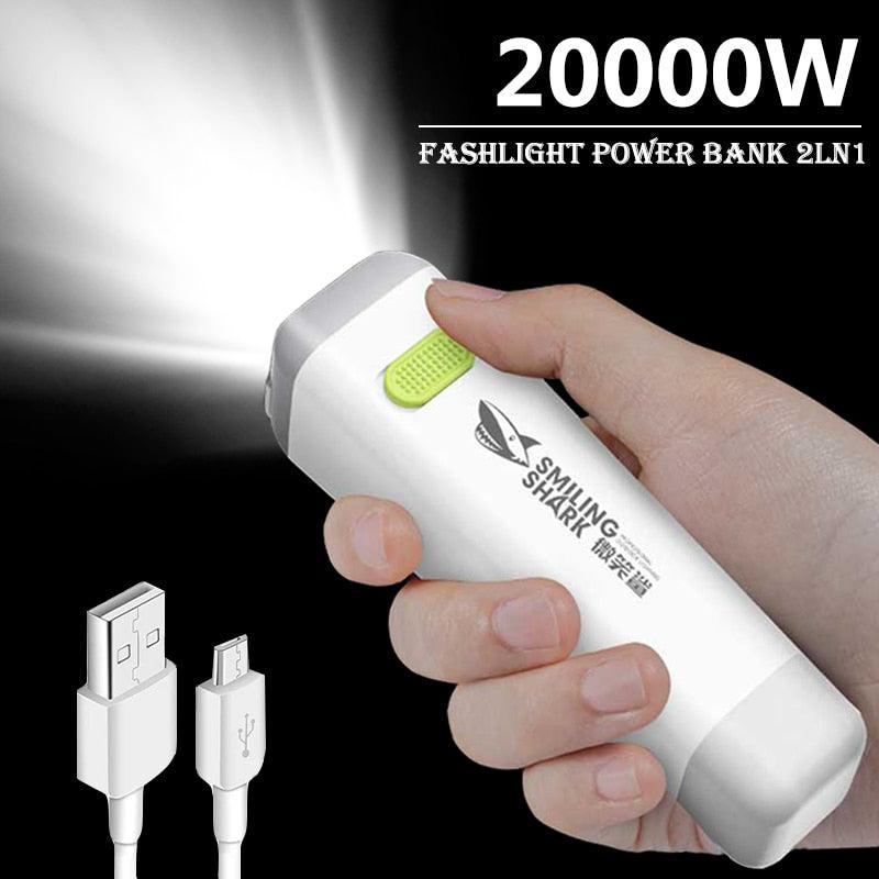 Mini LED USB Rechargeable Flashlight: Powerful & Portable Camping Essential