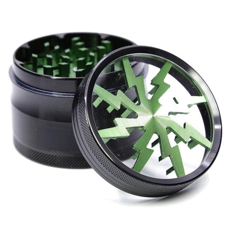 4-Layers Pot Grinder | Premium Zinc Alloy Metal Herb Crusher for the Ultimate Smoking Experience