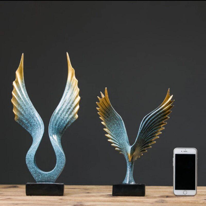 Stunning Eagle Figurines for Home or Office Decor | Resin Ornaments | Simplistic Modern Creative Crafts