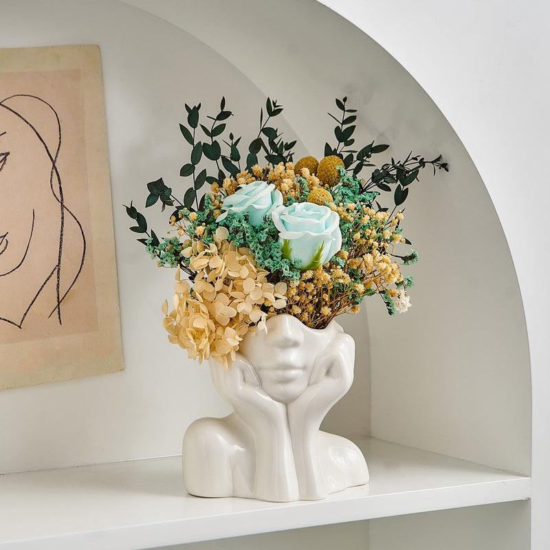 Ceramic Vase Sculptures | Artful Figurines for Interior Decoration & Thoughtful Gifts for Her