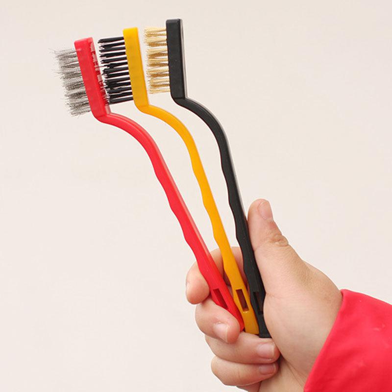 Gas Stove Cleaning Wire Brush Set | Kitchen Tool for Powerful Decontamination | Metal Fiber Brush