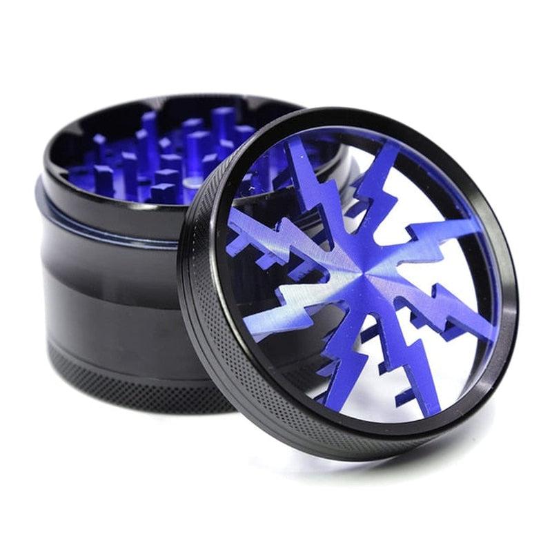 4-Layers Pot Grinder | Premium Zinc Alloy Metal Herb Crusher for the Ultimate Smoking Experience