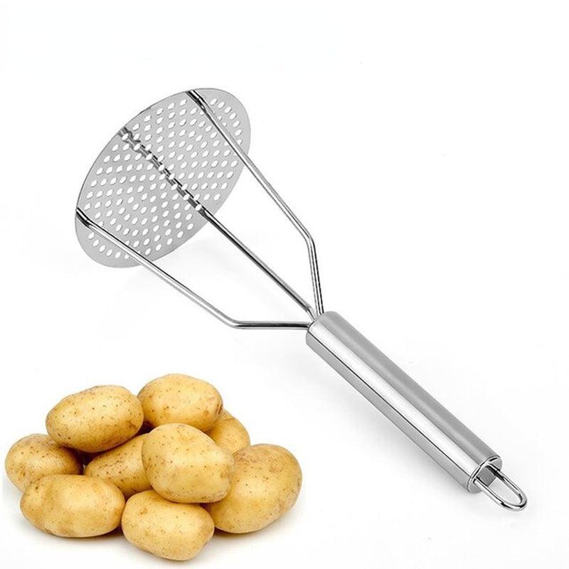 Creative Mud Press Masher | Stainless Steel Potatoes Crusher | Kitchen Gadget Fruit Tools | Puree Juice Maker