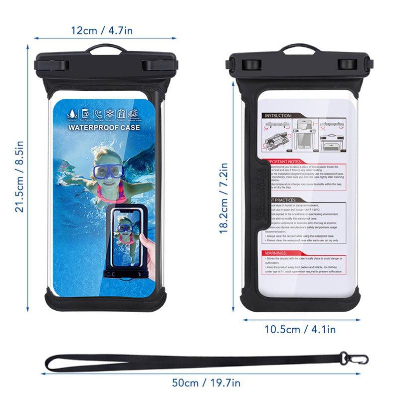 IPX8 Waterproof Phone Pouch for Outdoor Water Sports - Keep Your Phone Safe & Dry!