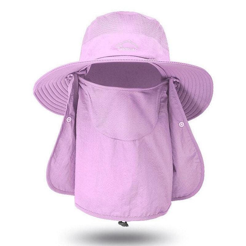 UV-Protected Fishing Hat - Stay Cool and Safe During Summer Outdoor Sports with Breathable Sunshade Printing