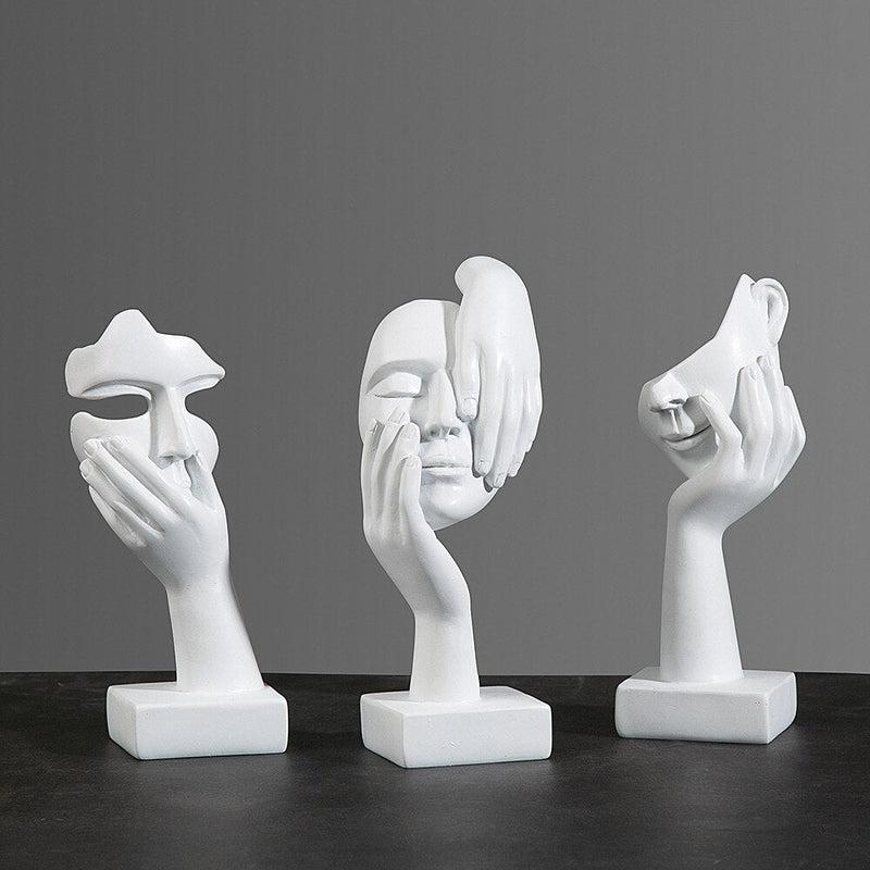 Contemporary Abstract Figurines | Modern Art Decor for Home & Office